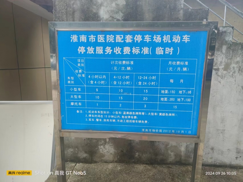停車場收費